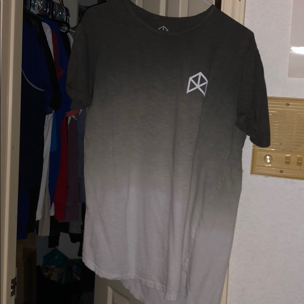 BMFIT dipped dyed rolled muscle tee